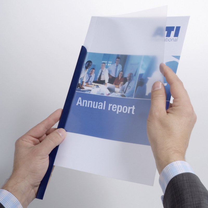 DURABLE Peigne à relier, A4, capacité: 3 mm, blanc