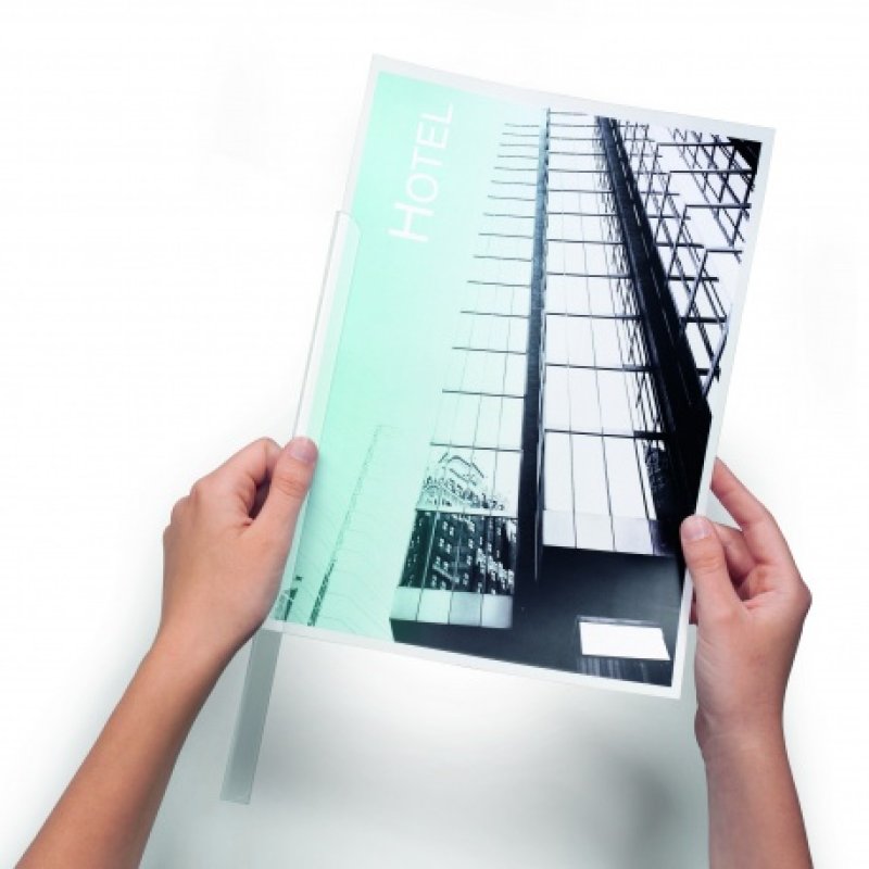 DURABLE Peigne à relier, A4, épaisseur: 6 mm, noir