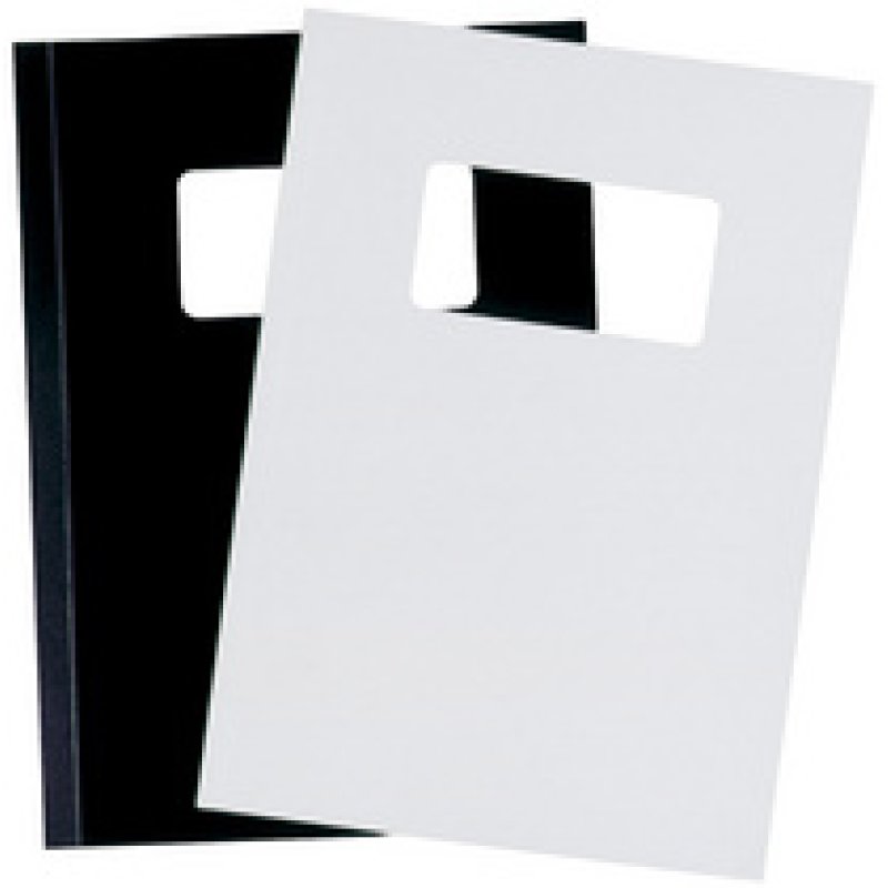 DURABLE Pochettes pour baguettes à relier, A4, transparent