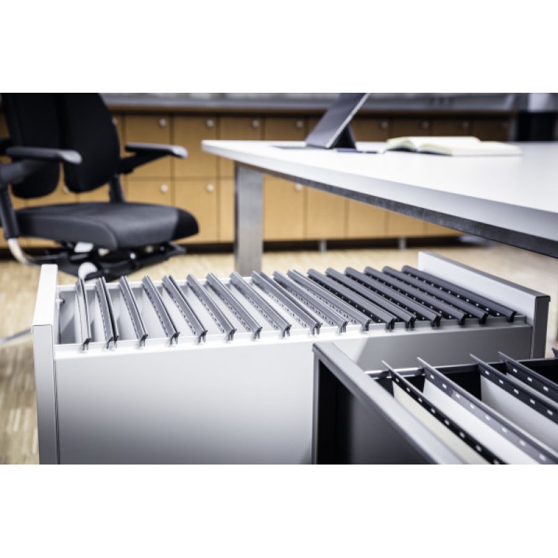 Durable 309501 file storage box Stainless steel Black