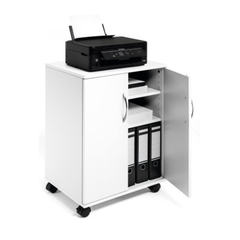 DURABLE Desserte de bureau "74/53", fermé, 3 compartiments