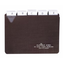 Durable 3160 index card Brown 25 pc(s)
