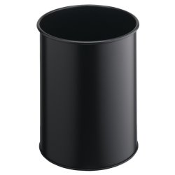 Durable 330101 waste container Round Polyester, Steel Black
