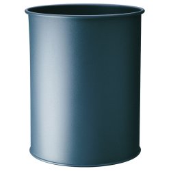 Durable 330158 trash can 15 L Round Metal Anthracite