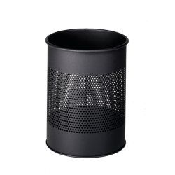 Durable 3310-01 15 L Rond Métal Noir