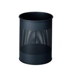 Durable 331058 trash can 15 L Round Metal Anthracite