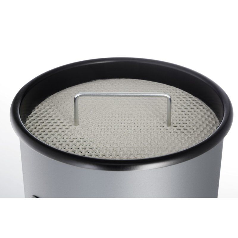 Durable 333023 trash can 17 L Round Metal Silver