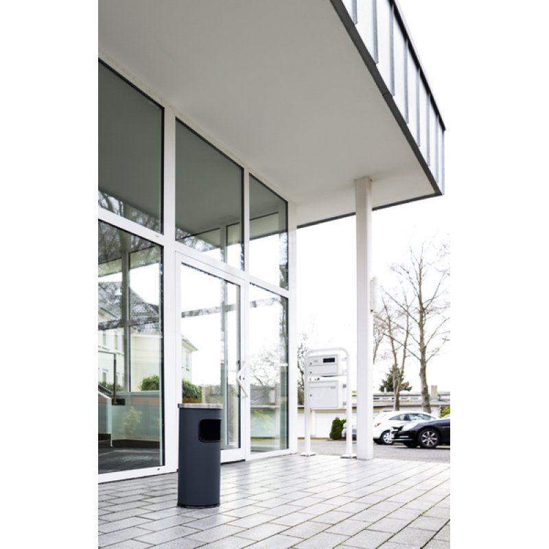 Durable 3332 Rond Métal Charbon de bois