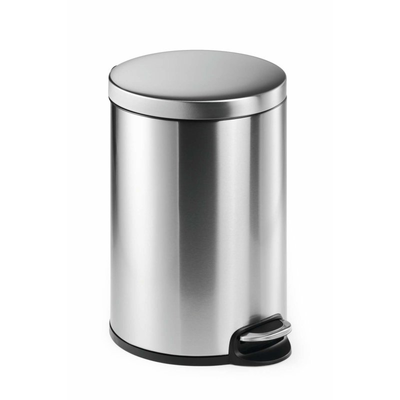 Durable Pedal bin stainless steel 20L round