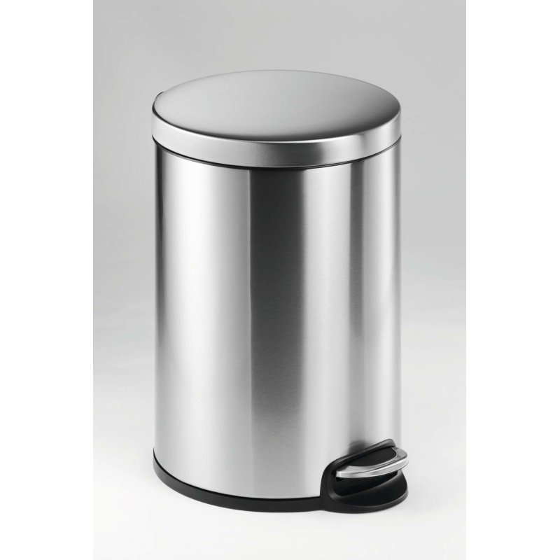 Durable Pedal bin stainless steel 20L round