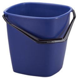 DURABLE Seau de ménage BUCKET, 9,5 litres, bleu