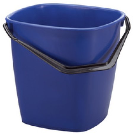 DURABLE Seau de ménage BUCKET, 14 litres, bleu