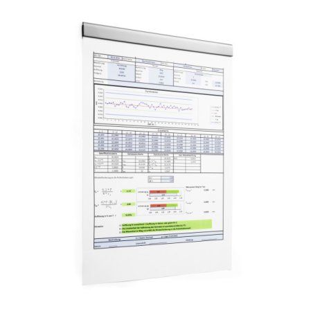 DURABLE Bande magnétique DURAFIX RAIL autoadhésif, argent