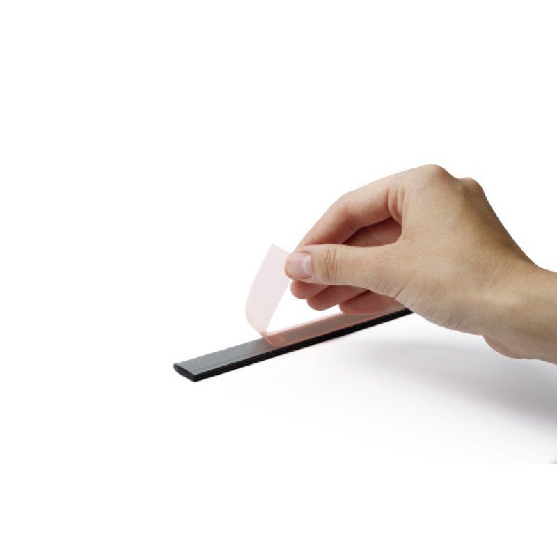 DURABLE Bande magnétique DURAFIX RAIL autoadhésif, argent