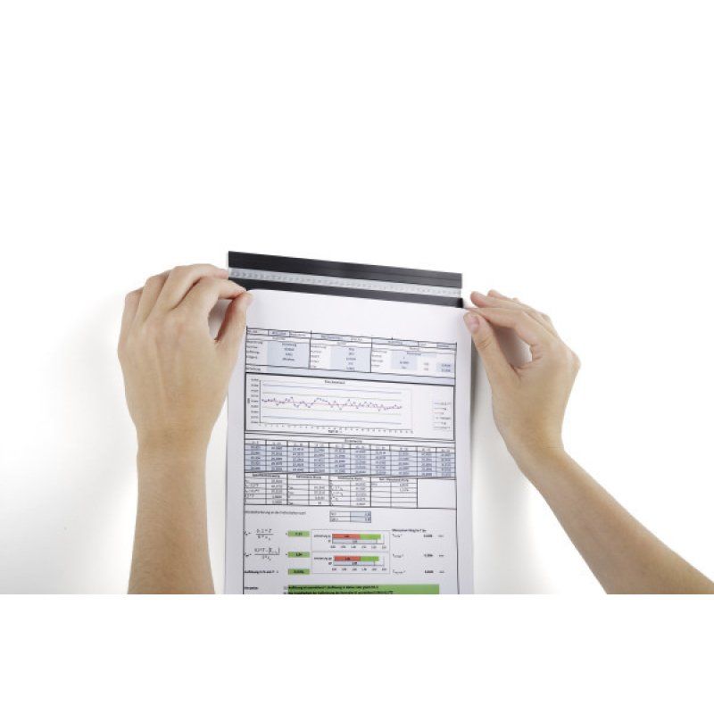 Durable DURAFIX Rail 210 mm document holder Silver