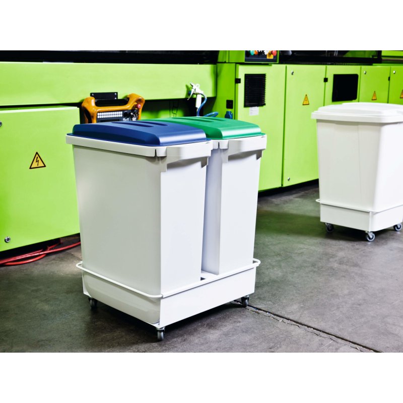 Durable 1800474040 Carré Plastique Bleu