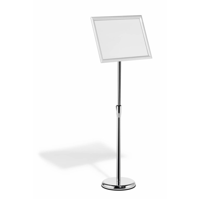 Durable 479923 support de panneau et stand d'information A3 Aluminium, Plastique, Acier Argent