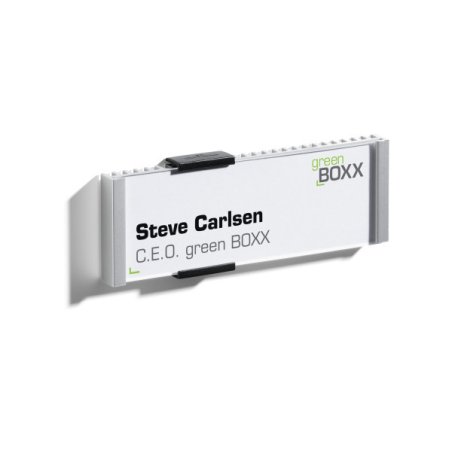Durable 480023 sign holder/information stand Acrylic, Aluminium Silver