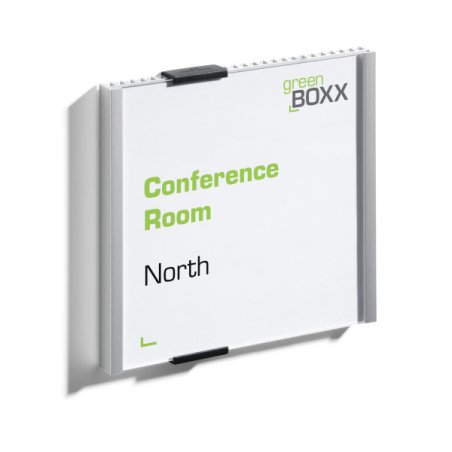 Durable INFO SIGN Sign holder 15 x 15cm Acrylic, Aluminium Silver