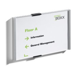 DURABLE Plaque de porte INFO SIGN, (L)210 x (H)148,5 mm