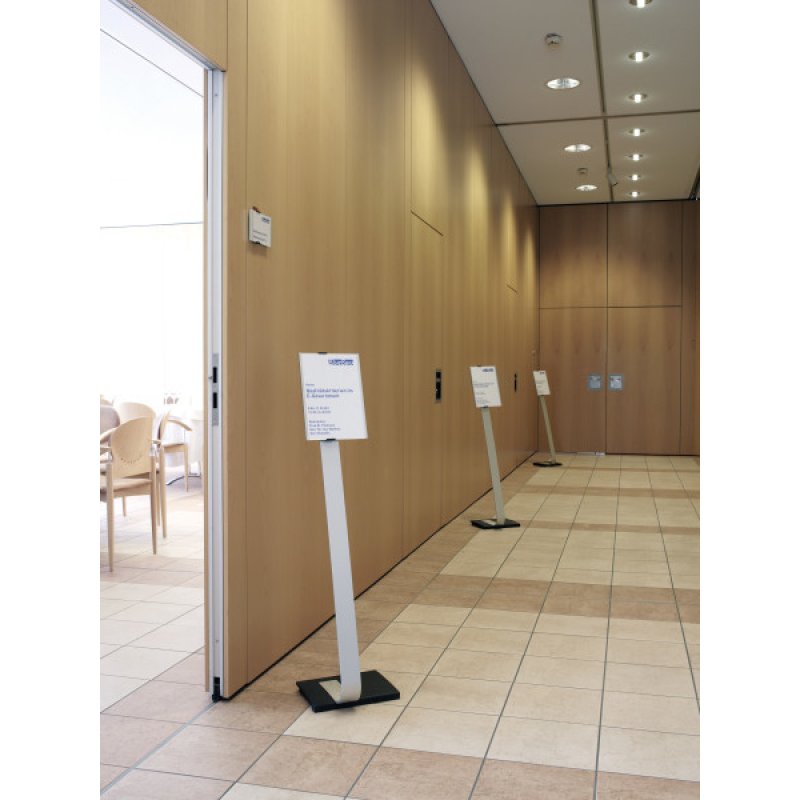 Durable INFO SIGN Information stand A4 Acrylic, Aluminium Silver