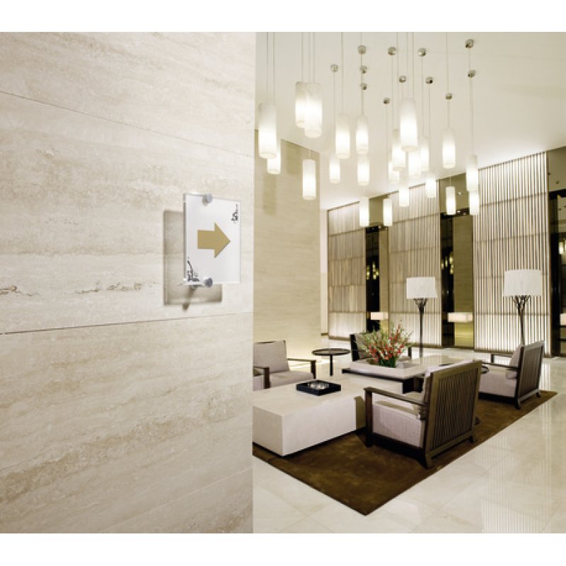 DURABLE Plaque de porte CRYSTAL SIGN, (L)210 x (H)148 mm