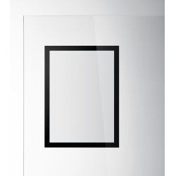 Durable 484101 magnetic frame A4 Black