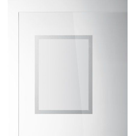 DURABLE Cadre d'affichage magnétique DURAFRAME SUN A4 argent
