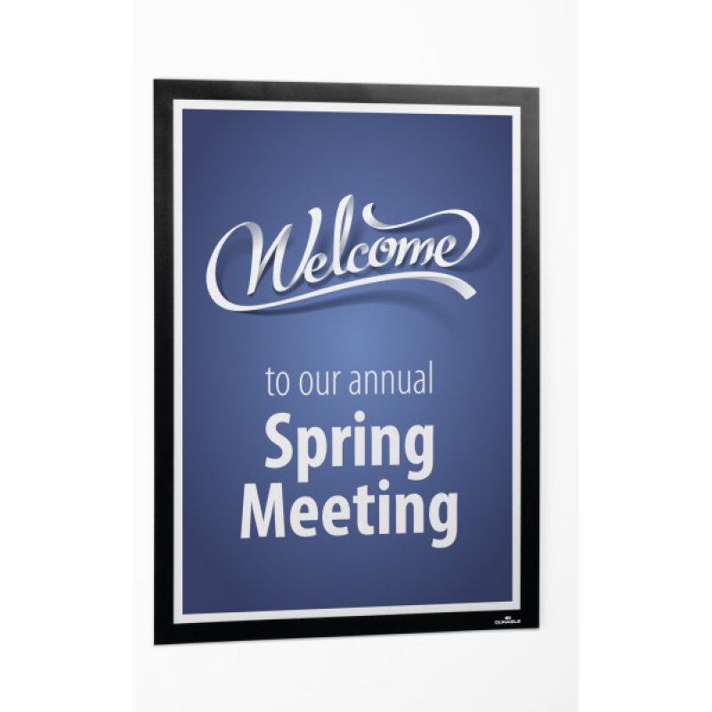 Durable DURAFRAME Wallpaper A3 Sign holder Black
