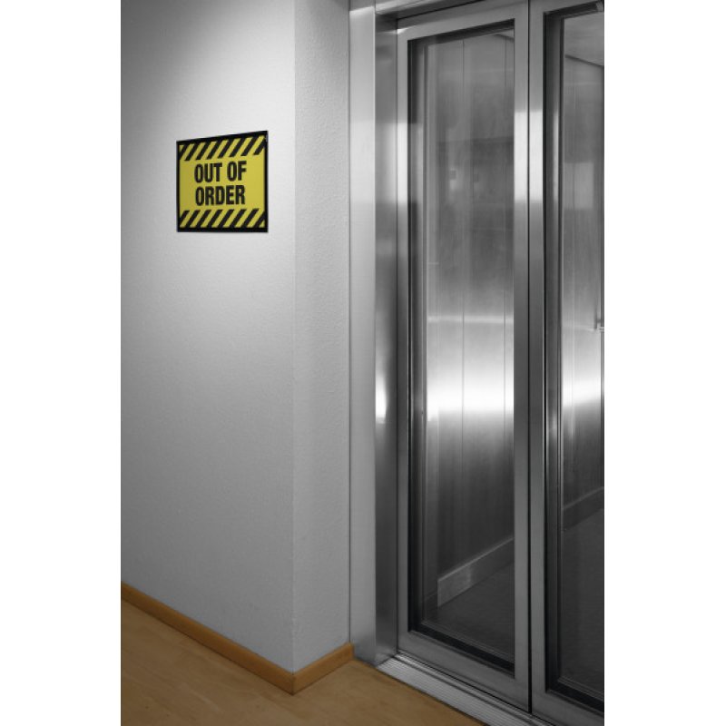 Durable DURAFRAME Wallpaper A3 Sign holder Black