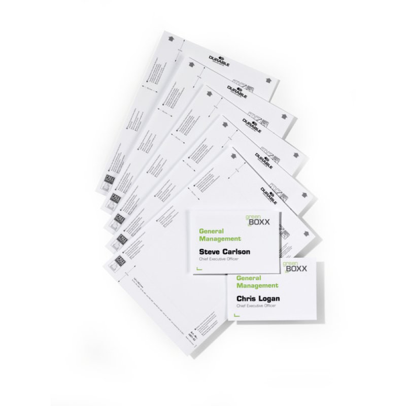 DURABLE Recharge INFO SIGN REFILL, pour plaque de porte