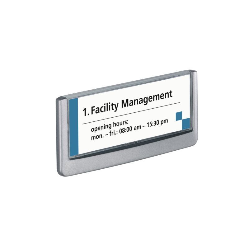DURABLE Plaque de porte CLICK SIGN, (L)149 x (H)52,5 mm