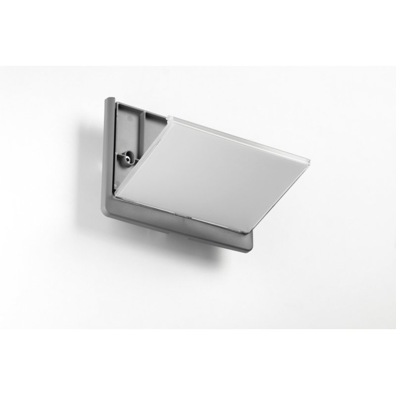 Durable 486037 sign holder/information stand Plastic Graphite