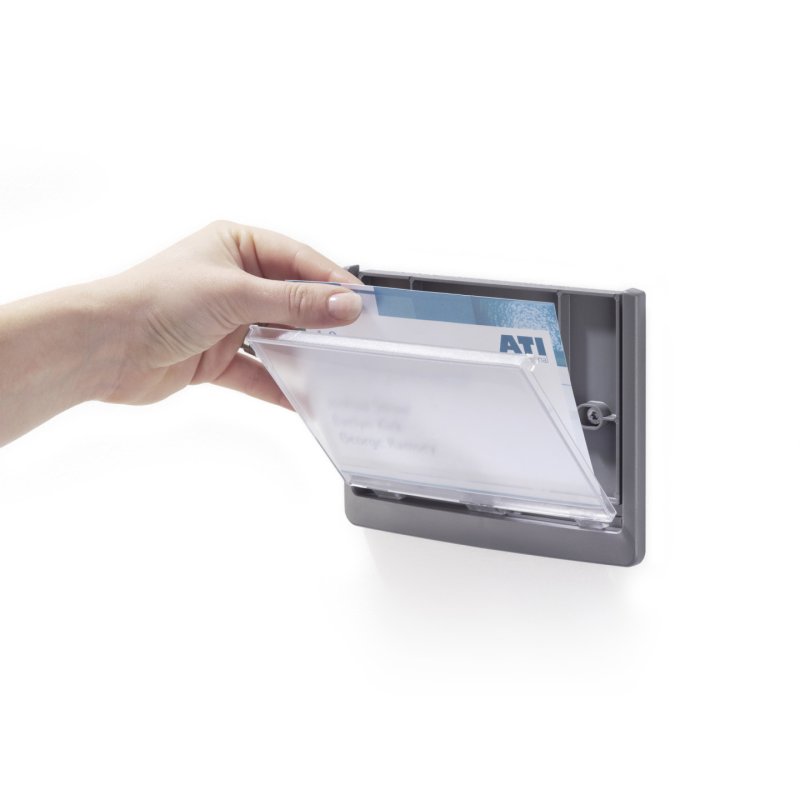 Durable 486037 support de panneau et stand d'information Plastique Graphite