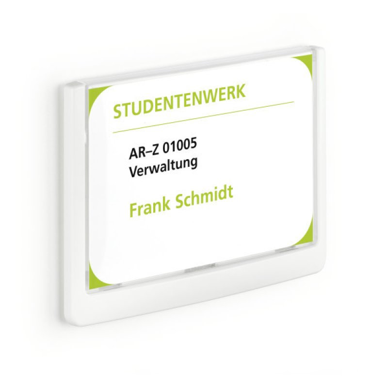 DURABLE Plaque de porte CLICK SIGN, (L)149 x (H)105,5 mm