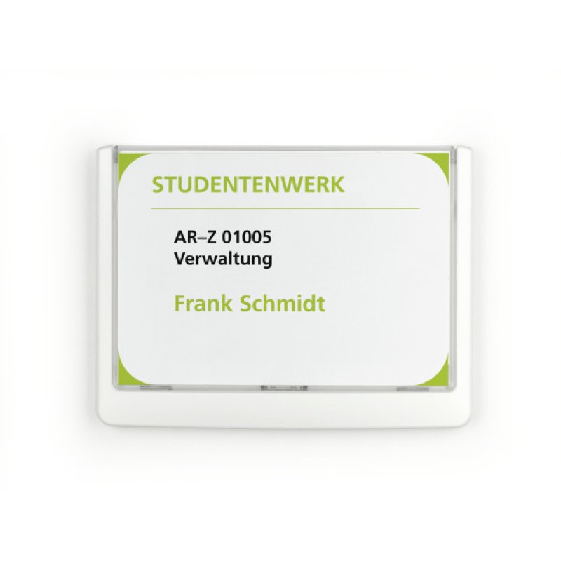 DURABLE Plaque de porte CLICK SIGN, (L)149 x (H)105,5 mm