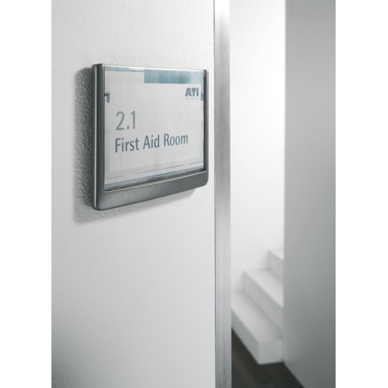 DURABLE Plaque de porte CLICK SIGN, (L)149 x (H)148,5 mm