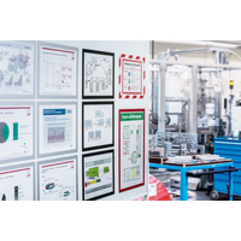 DURABLE Cadre d'affichage magnétique, DURAFRAME MAGNETIC, A4