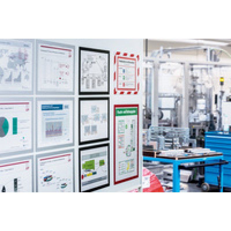 DURABLE Cadre d'affichage magnétique, DURAFRAME MAGNETIC, A4