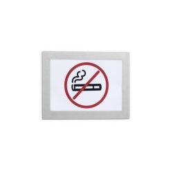 DURABLE Cadre d'affichage magnétique DURAFRAME, A6, argent