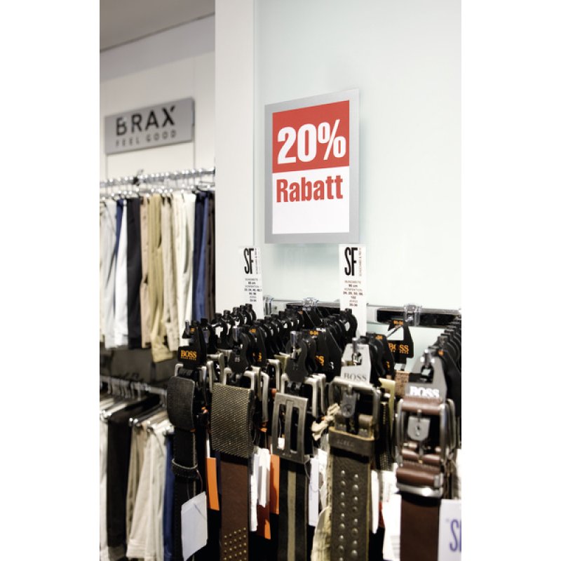 Durable Duraframe magnetic frame A5 Black