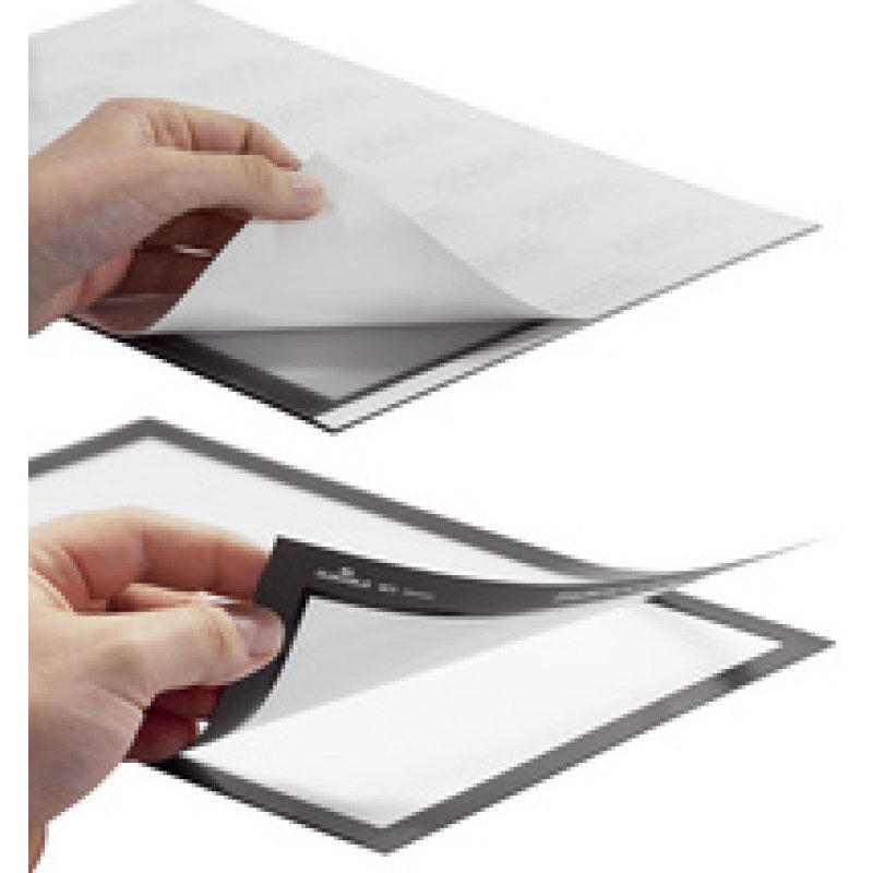 DURABLE Cadre d'affichage magnétique DURAFRAME, A4, jaune