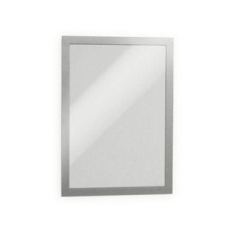 DURABLE Cadre d'affichage magnétique DURAFRAME, A4, argent