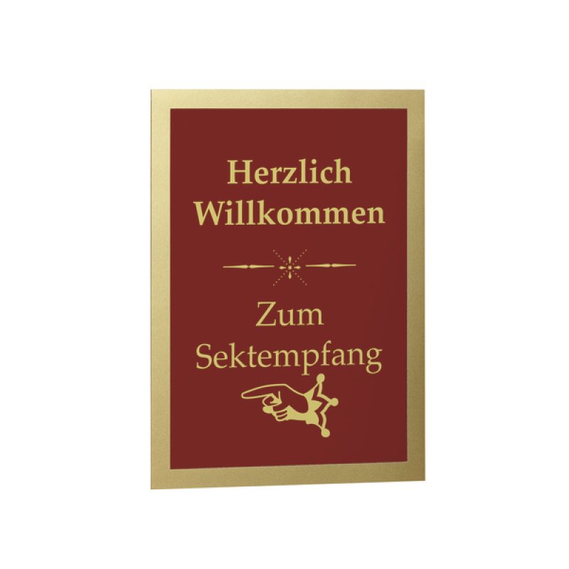 Durable DURAFRAME A4 magnetic frame Gold