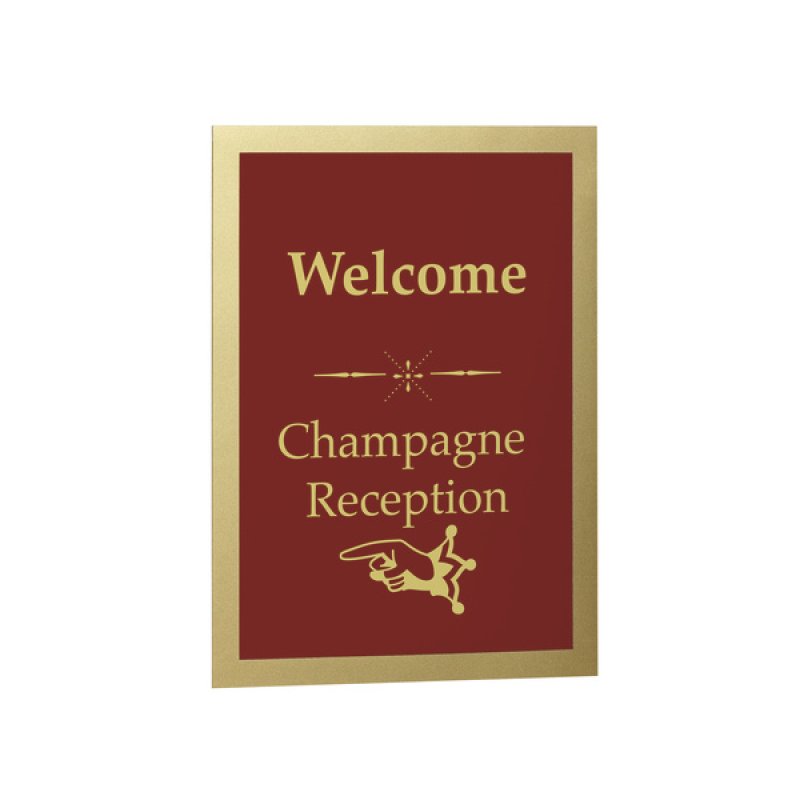 Durable DURAFRAME A4 magnetic frame Gold