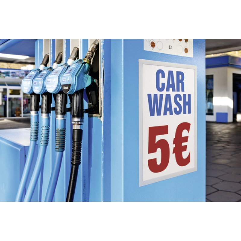 DURABLE Cadre d'affichage magnétique DURAFRAME A3 argent