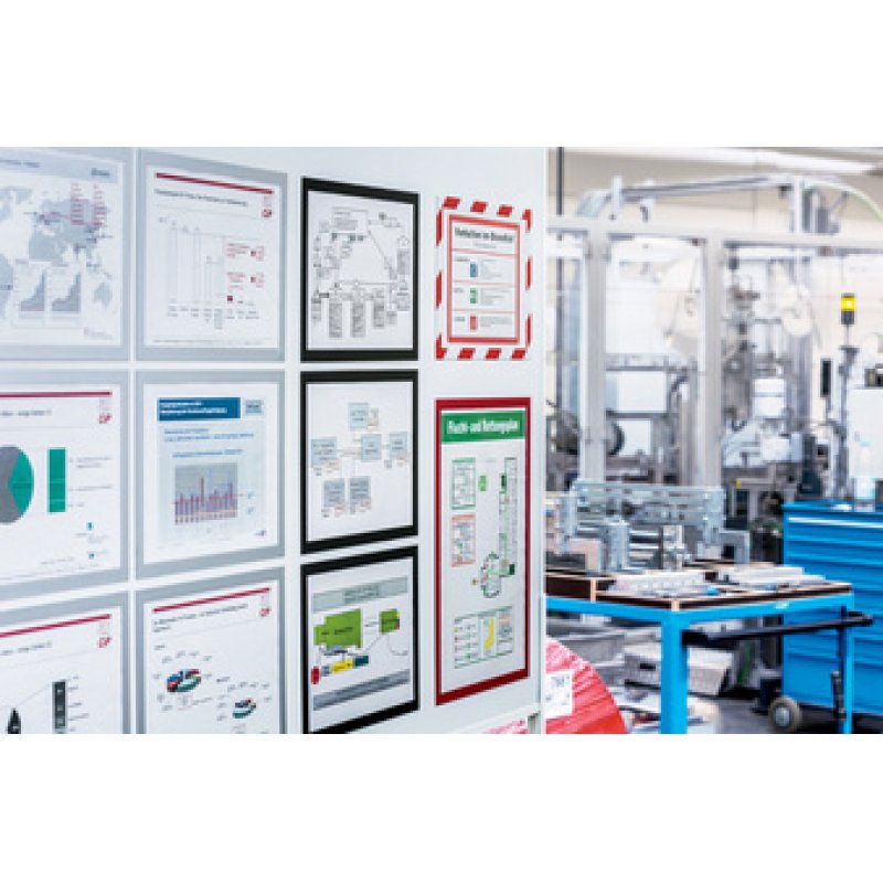 DURABLE Cadre d'affichage magnétique DURAFRAME MAGNETIC, A5