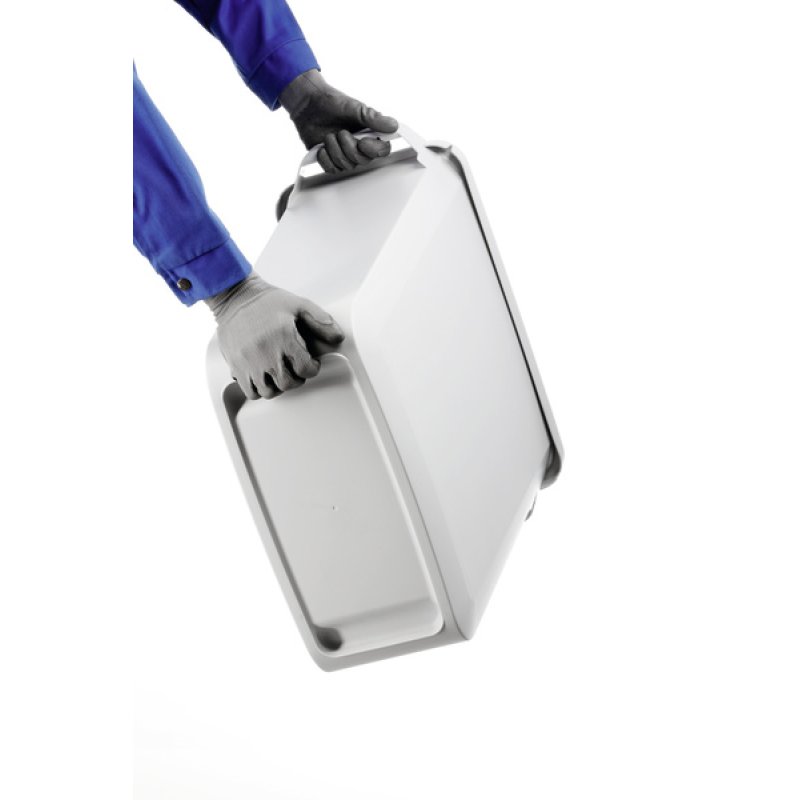 DURABLE poubelle DURABIN 60, rectangulaire, gris