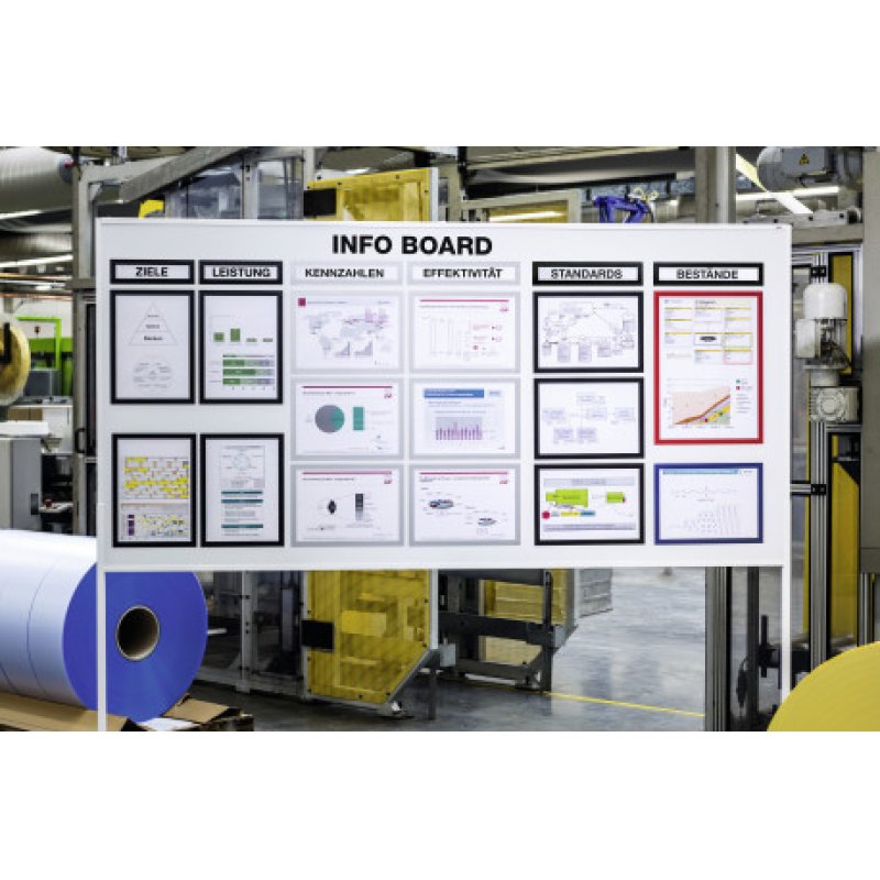 DURABLE Cadre d'affichage magnétique DURAFRAME MAGNETIC TOP