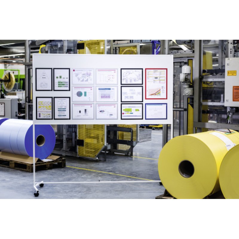 Durable Duraframe magnetic frame A4 Black